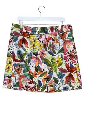 RIPSKIRT Wildflower Watercolor Wrap Skirt